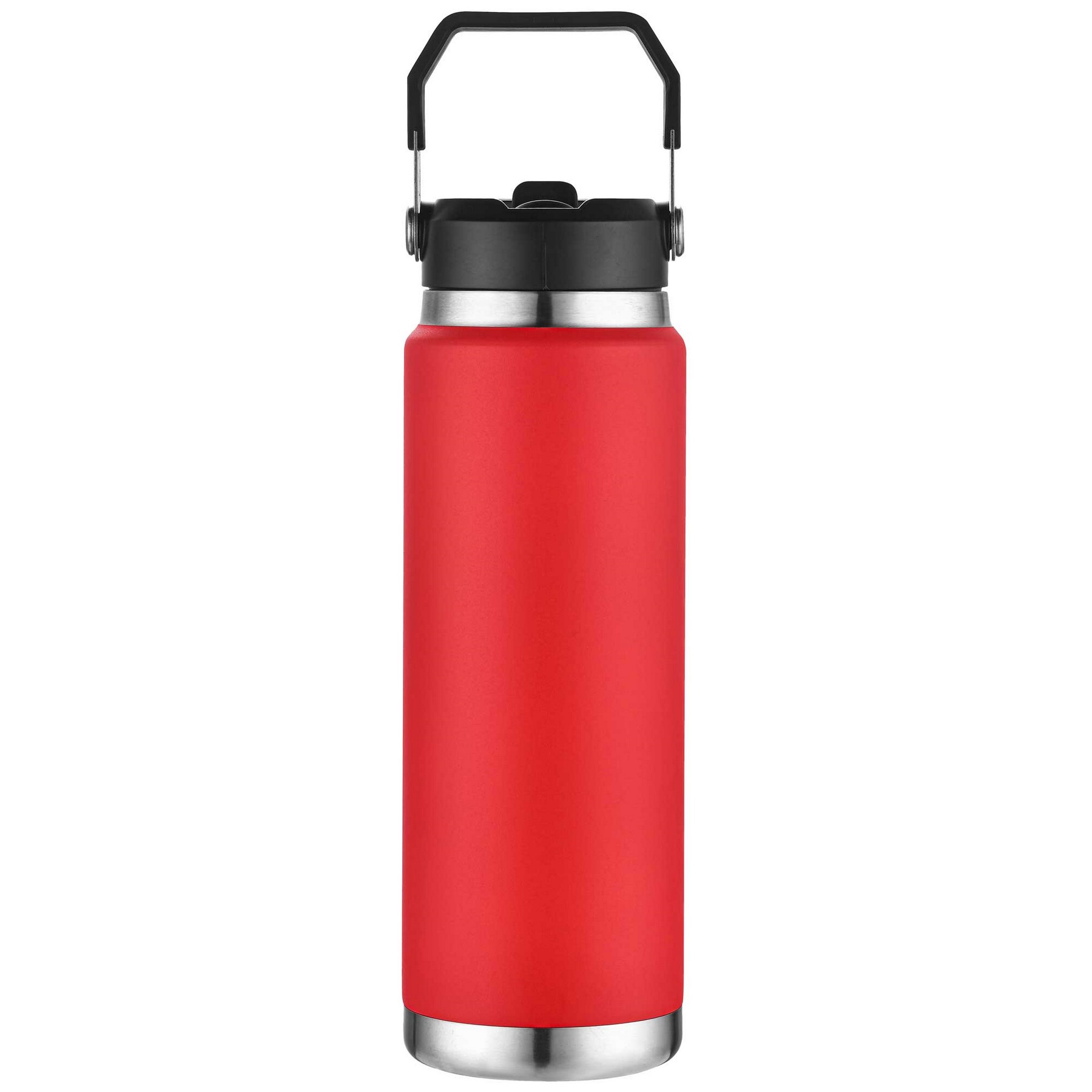 30 oz. Vacuum Insulated Bottle with Built-In Straw & Handle 1