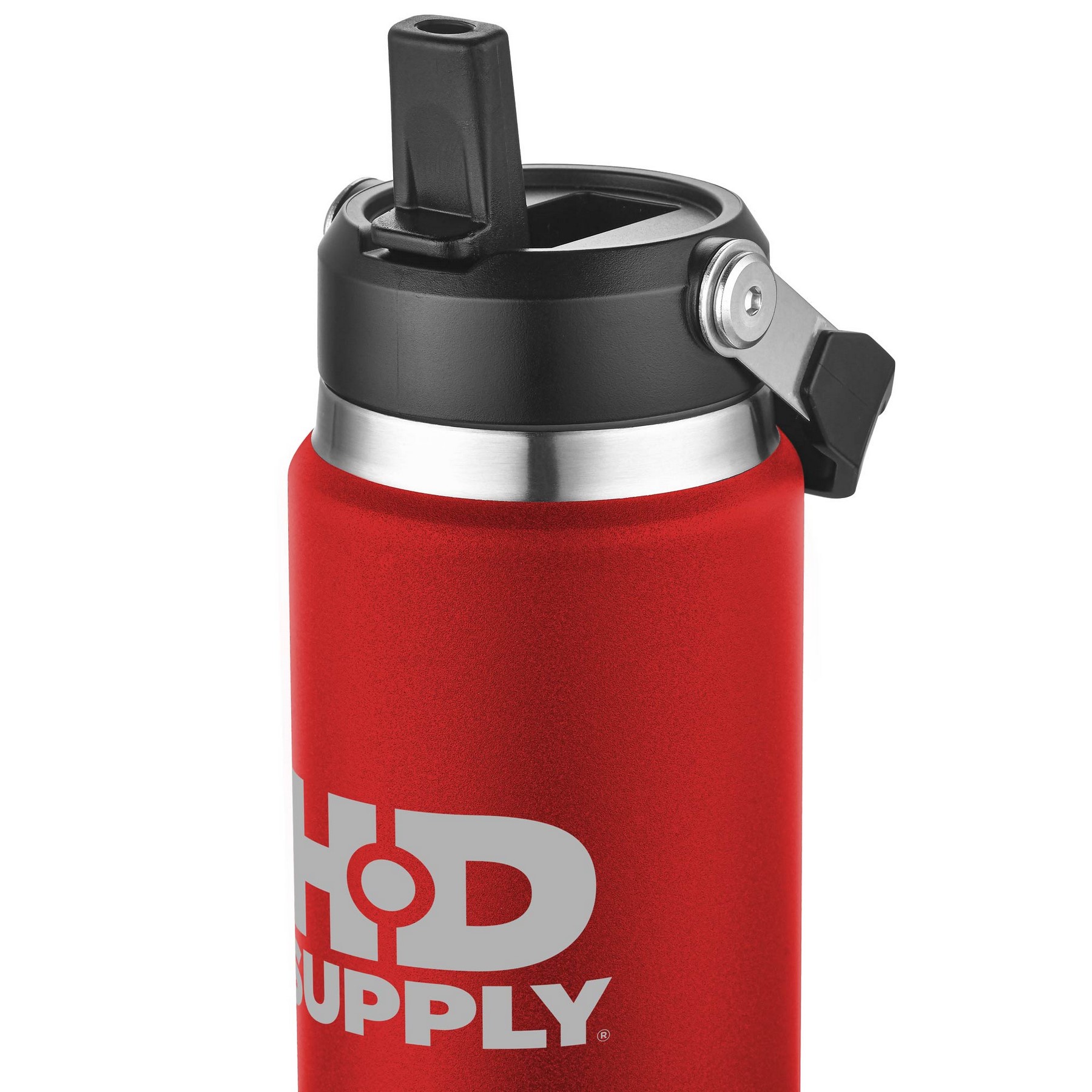 30 oz. Vacuum Insulated Bottle with Built-In Straw & Handle 1