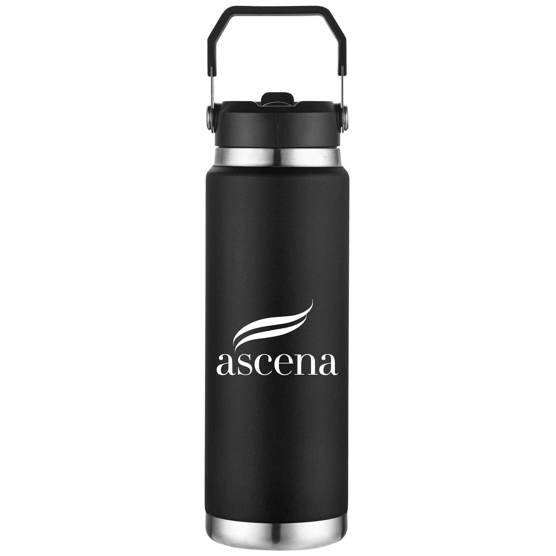 30 oz. Vacuum Insulated Bottle with Built-In Straw & Handle 1