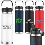 30 oz. Vacuum Insulated Bottle with Built-In Straw & Handle 1 30 oz. Vacuum Insulated Bottle with Built-In Straw & Handle 1