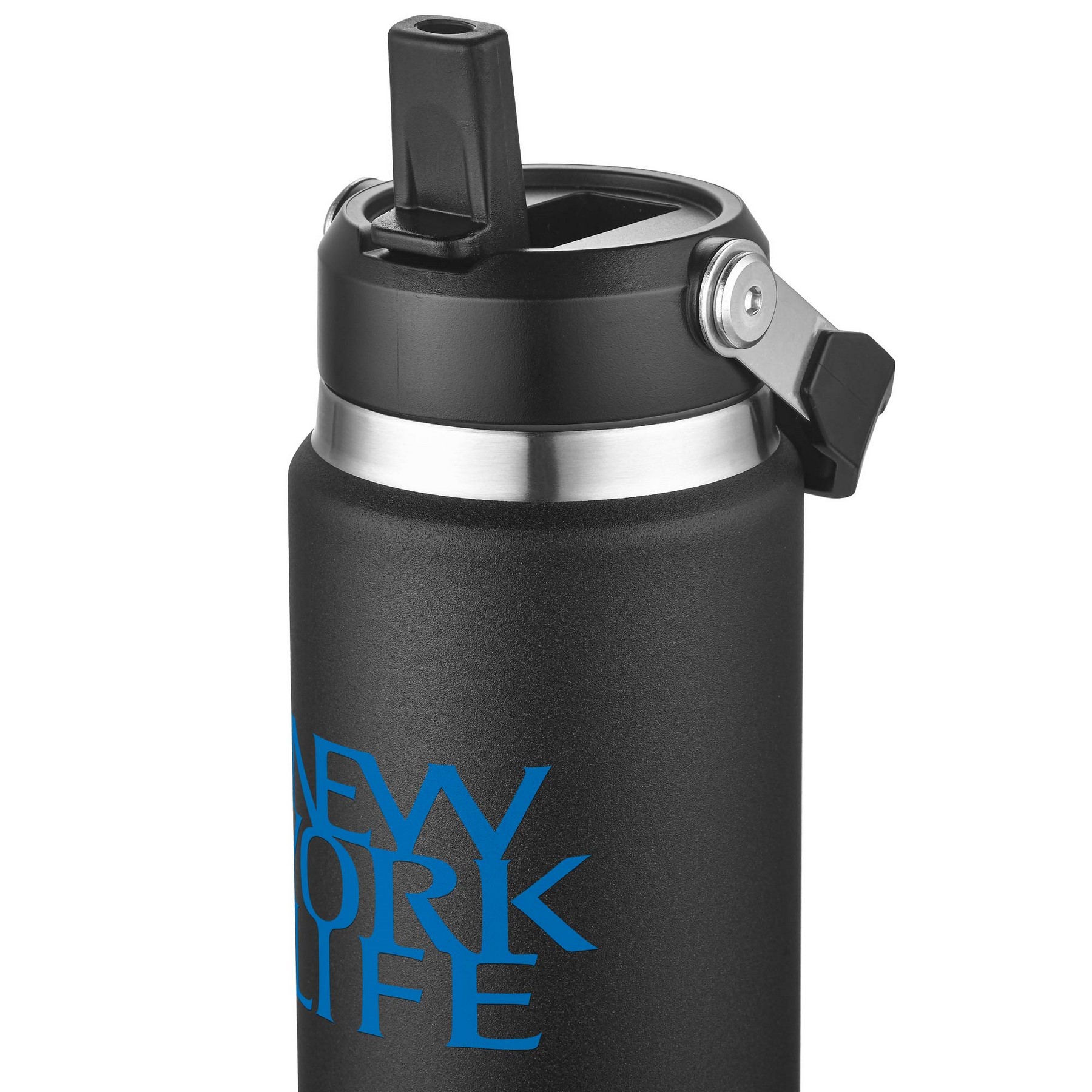 30 oz. Vacuum Insulated Bottle with Built-In Straw & Handle 1