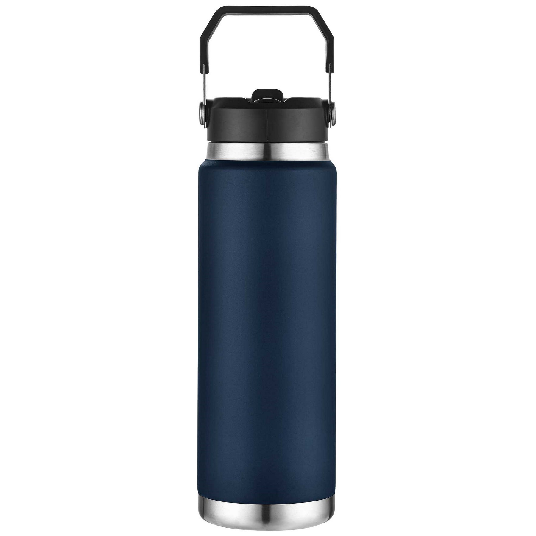 30 oz. Vacuum Insulated Bottle with Built-In Straw & Handle 1