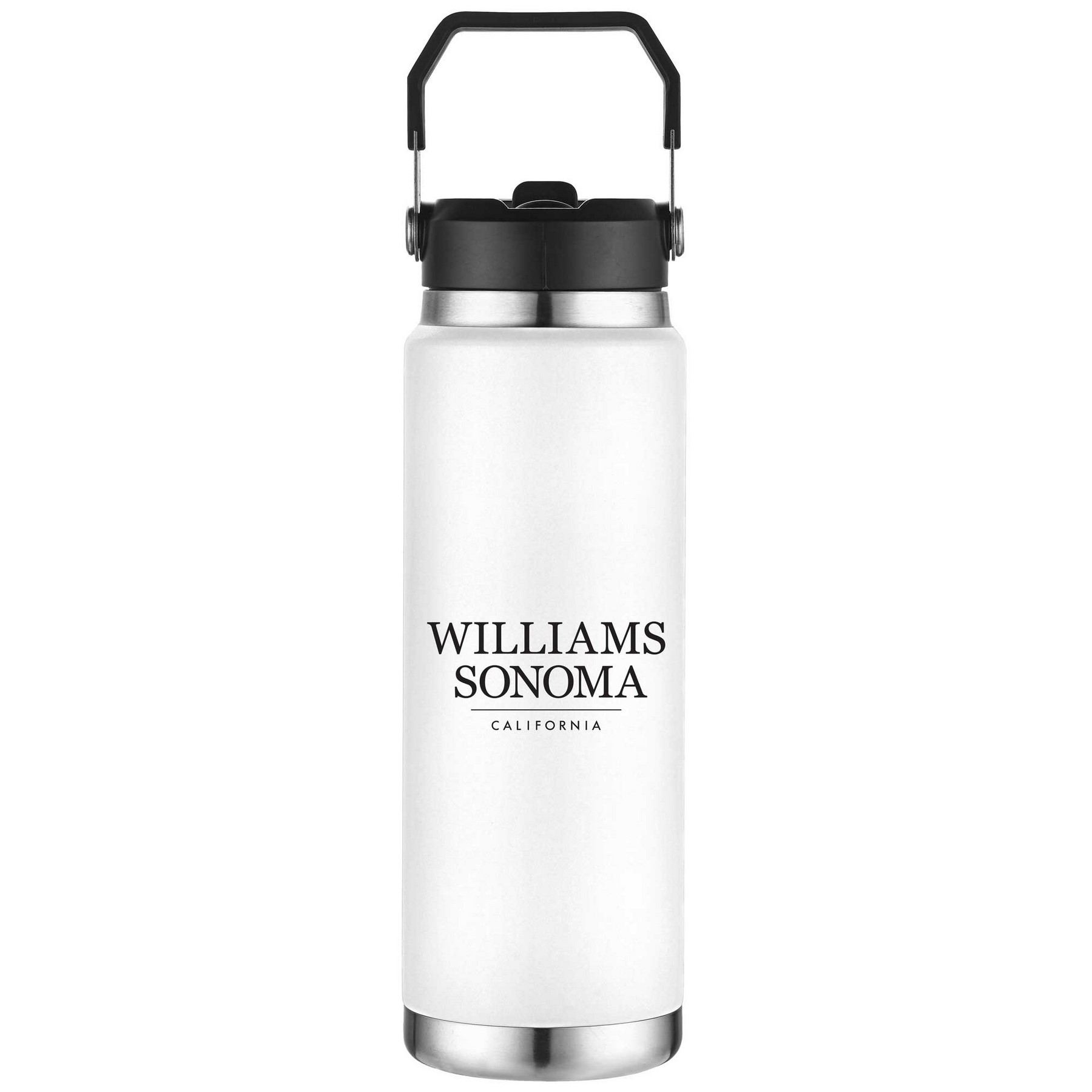 30 oz. Vacuum Insulated Bottle with Built-In Straw & Handle 1
