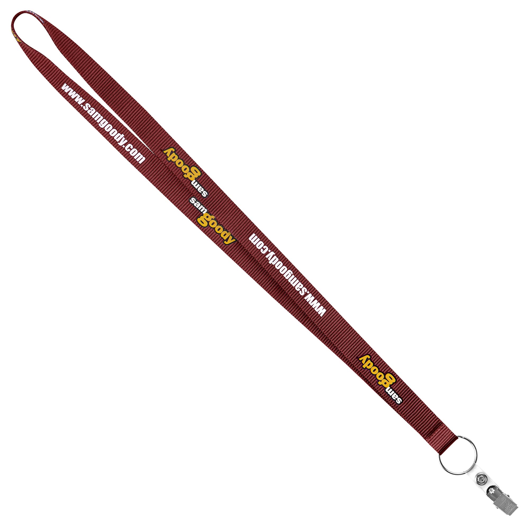 3/4" Recycled Screen Printed Lanyard (QuickShip) 18-24 Days 1