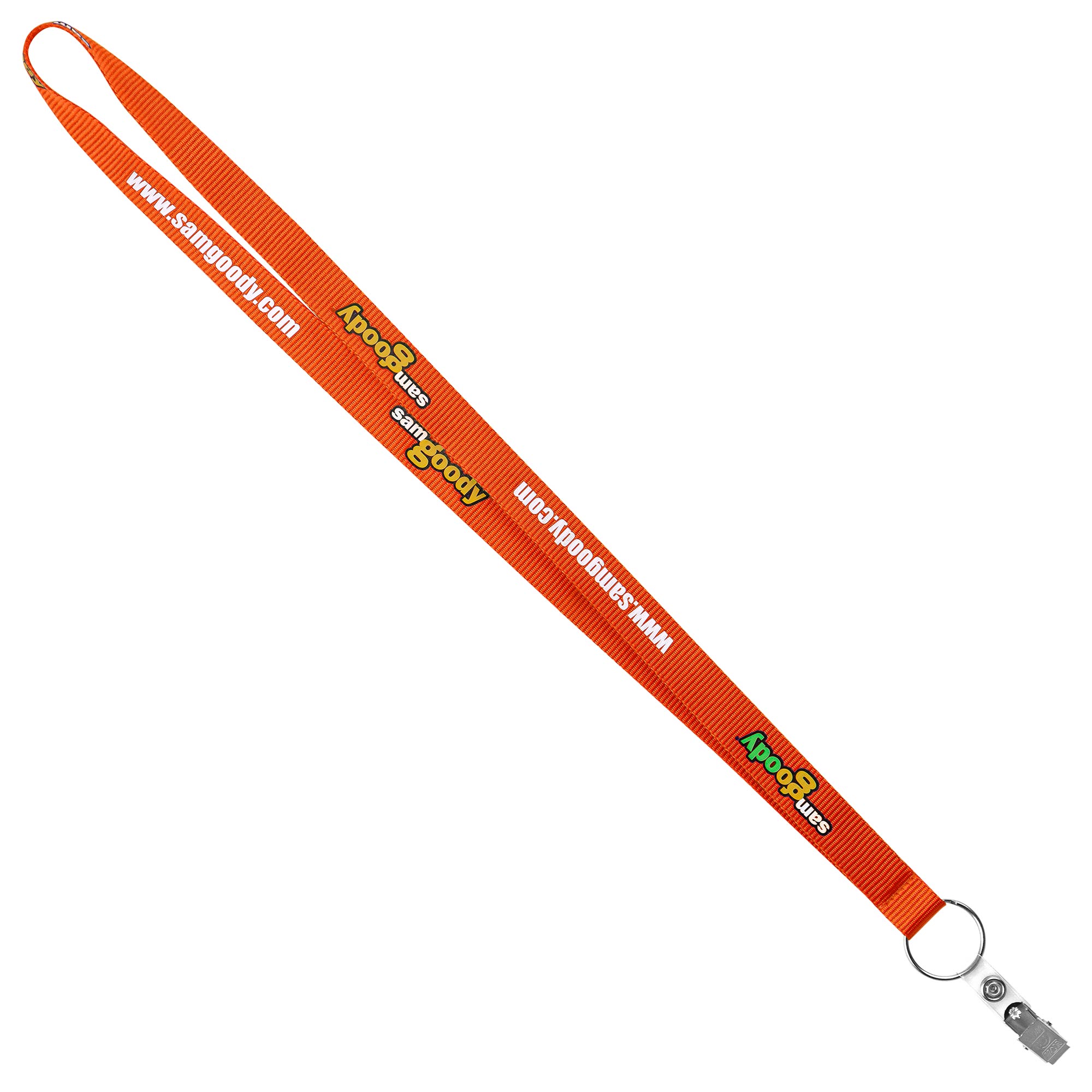 3/4" Recycled Screen Printed Lanyard (QuickShip) 18-24 Days 1