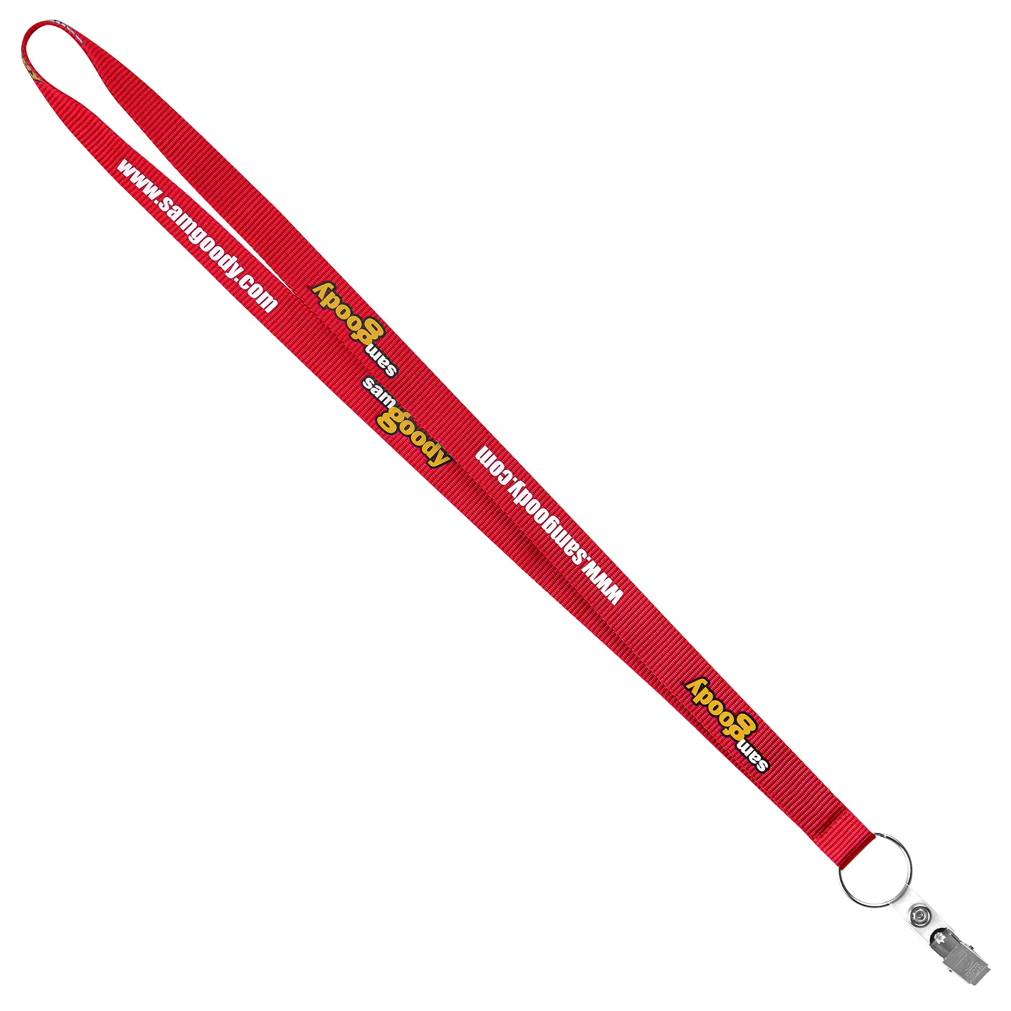 3/4" Recycled Screen Printed Lanyard (QuickShip) 18-24 Days 1