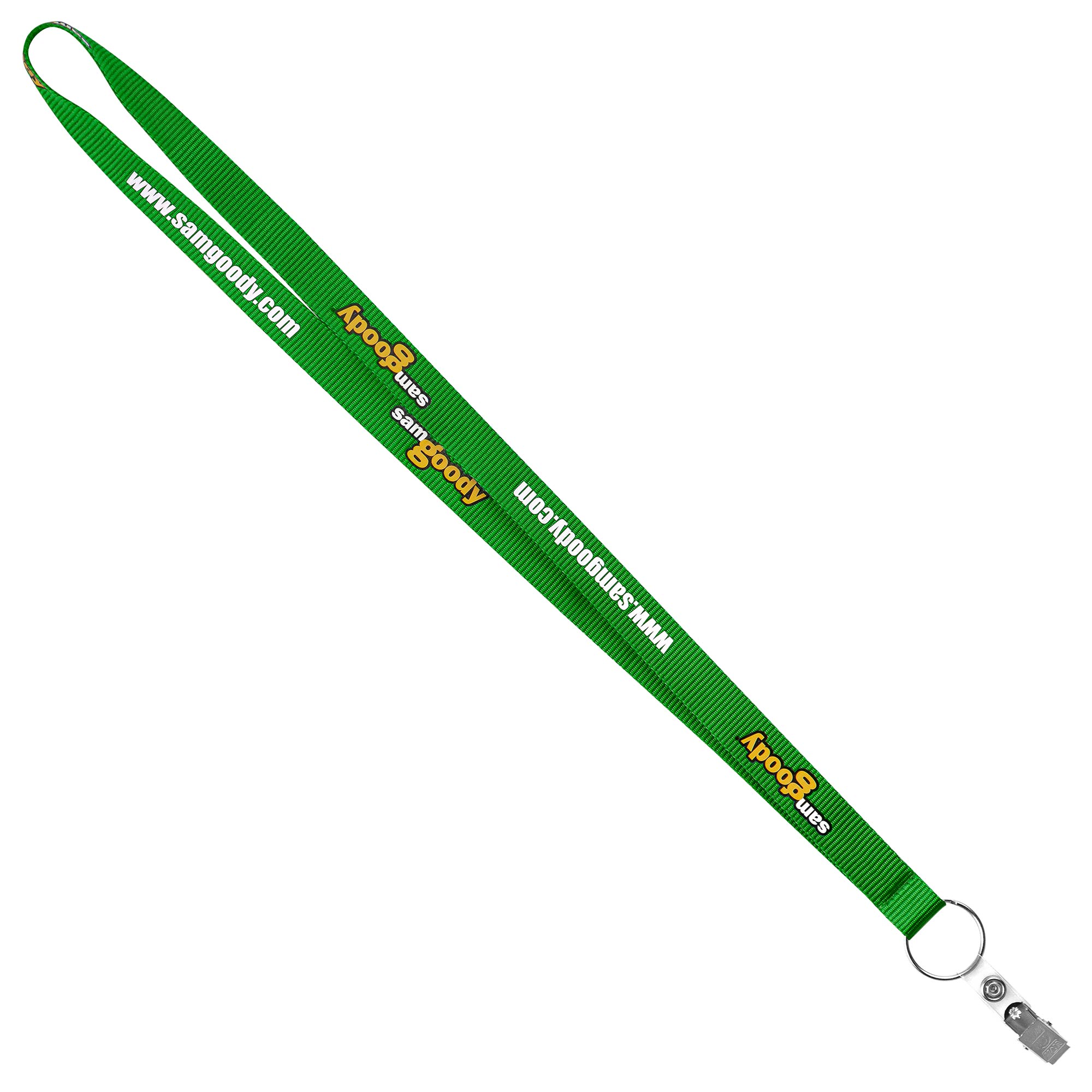 3/4" Recycled Screen Printed Lanyard (QuickShip) 18-24 Days 1