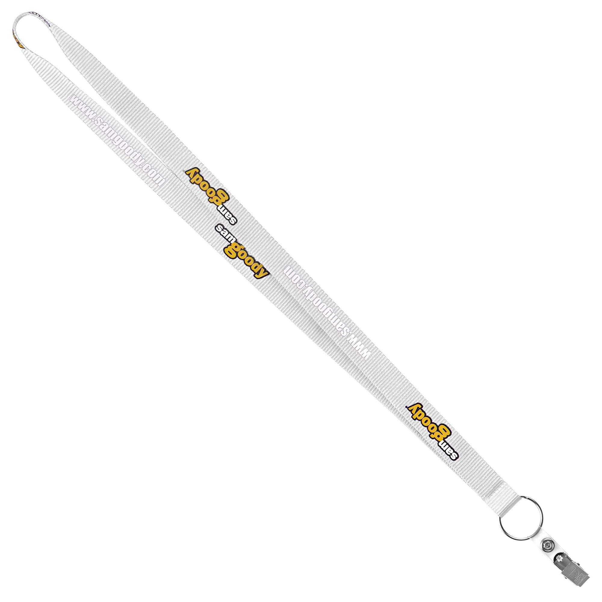 3/4" Recycled Screen Printed Lanyard (QuickShip) 18-24 Days 1