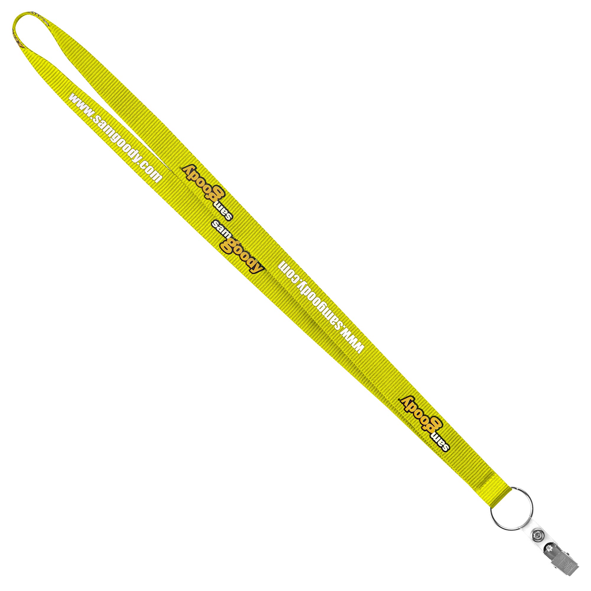 3/4" Recycled Screen Printed Lanyard (QuickShip) 18-24 Days 1