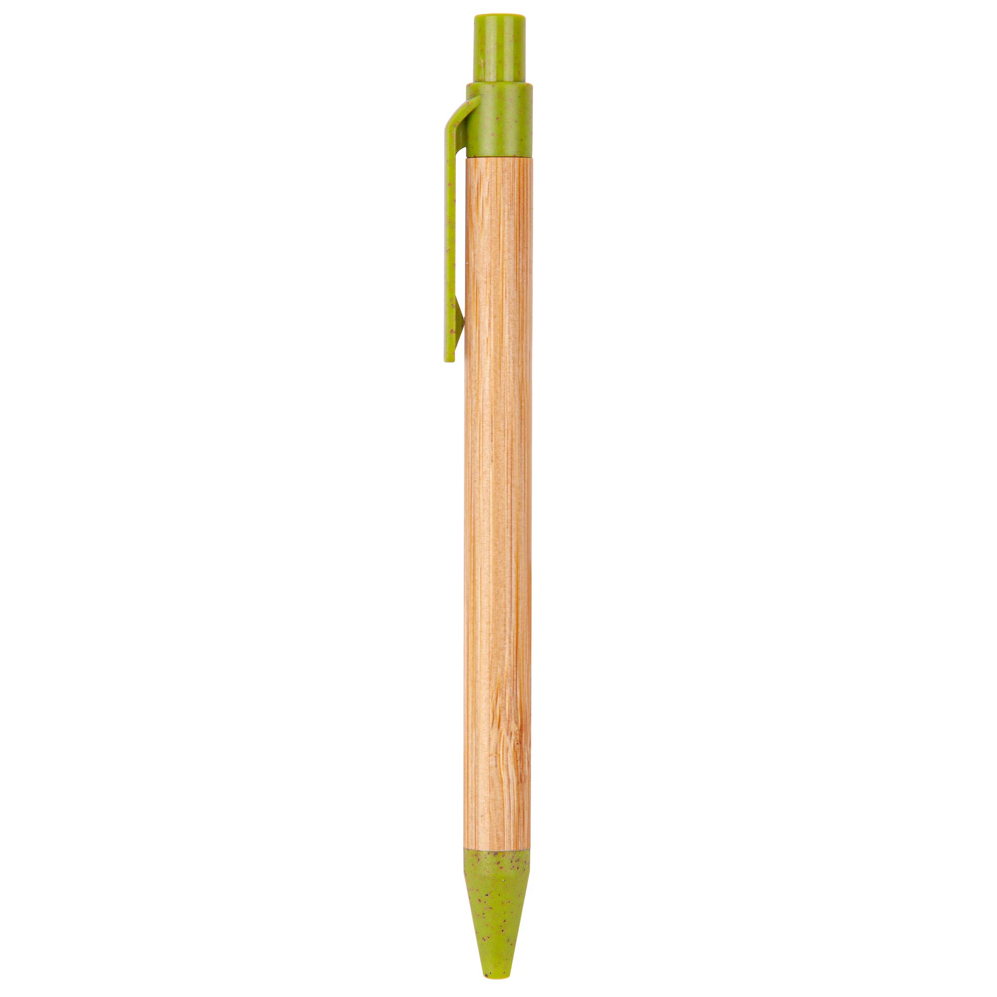 The Albury Bamboo Wheat Straw Click-Action Ballpoint Pen 1