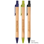The Albury Bamboo Wheat Straw Click-Action Ballpoint Pen - Various The Albury Bamboo Wheat Straw Click-Action Ballpoint Pen - Various