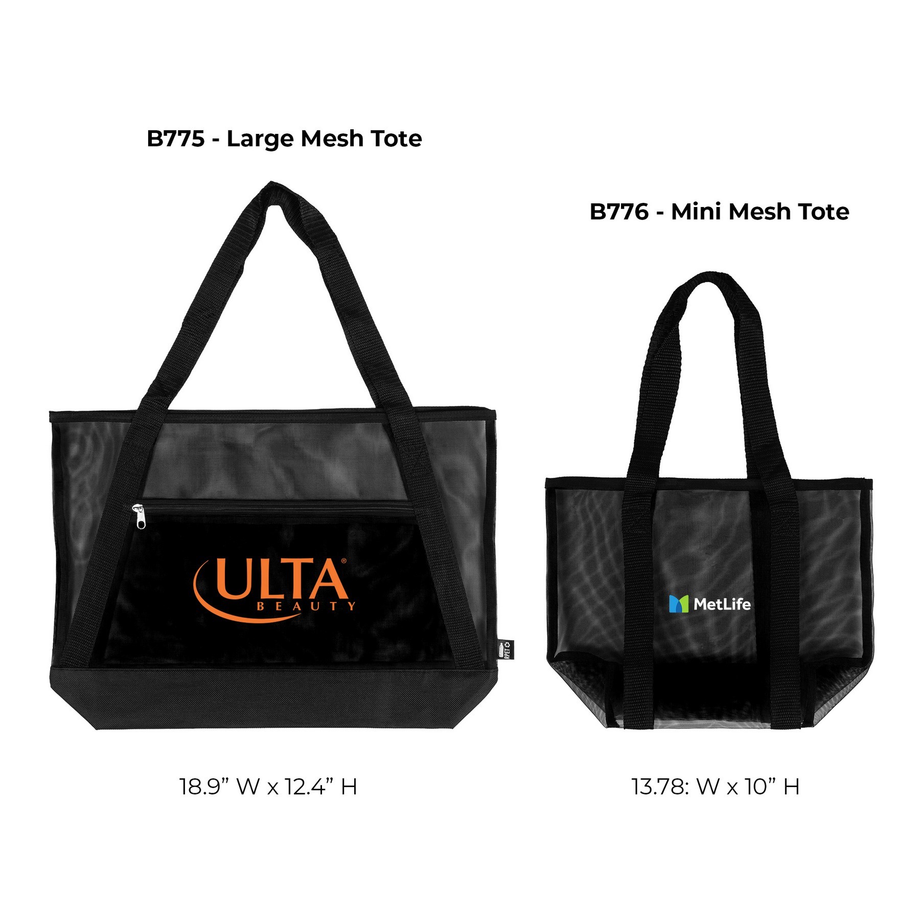 EcoMini Breeze Mesh Tote (Factory Direct) 10-12 Weeks 1