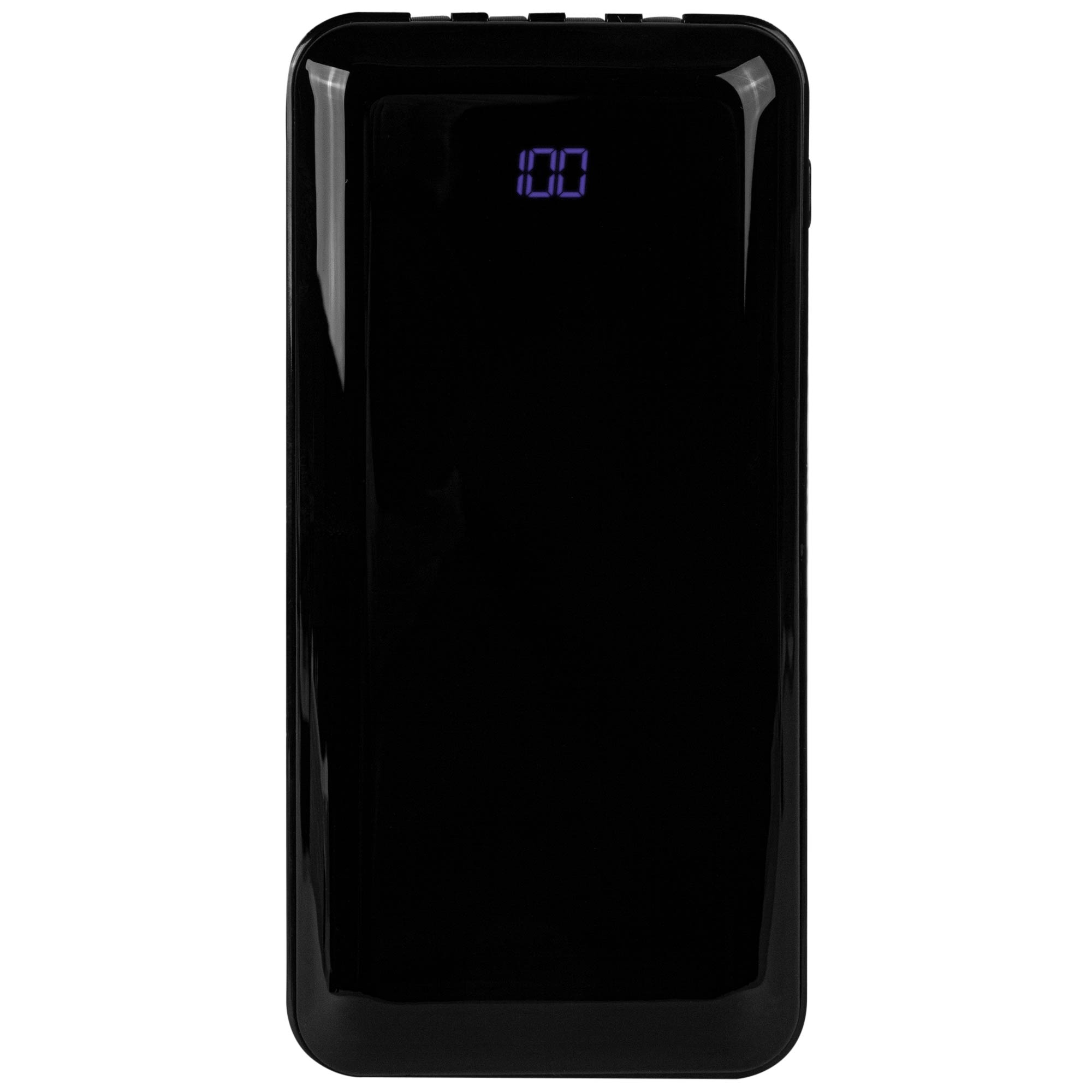10,000 mAh Power Bank w/Built-In Charge Cables 1