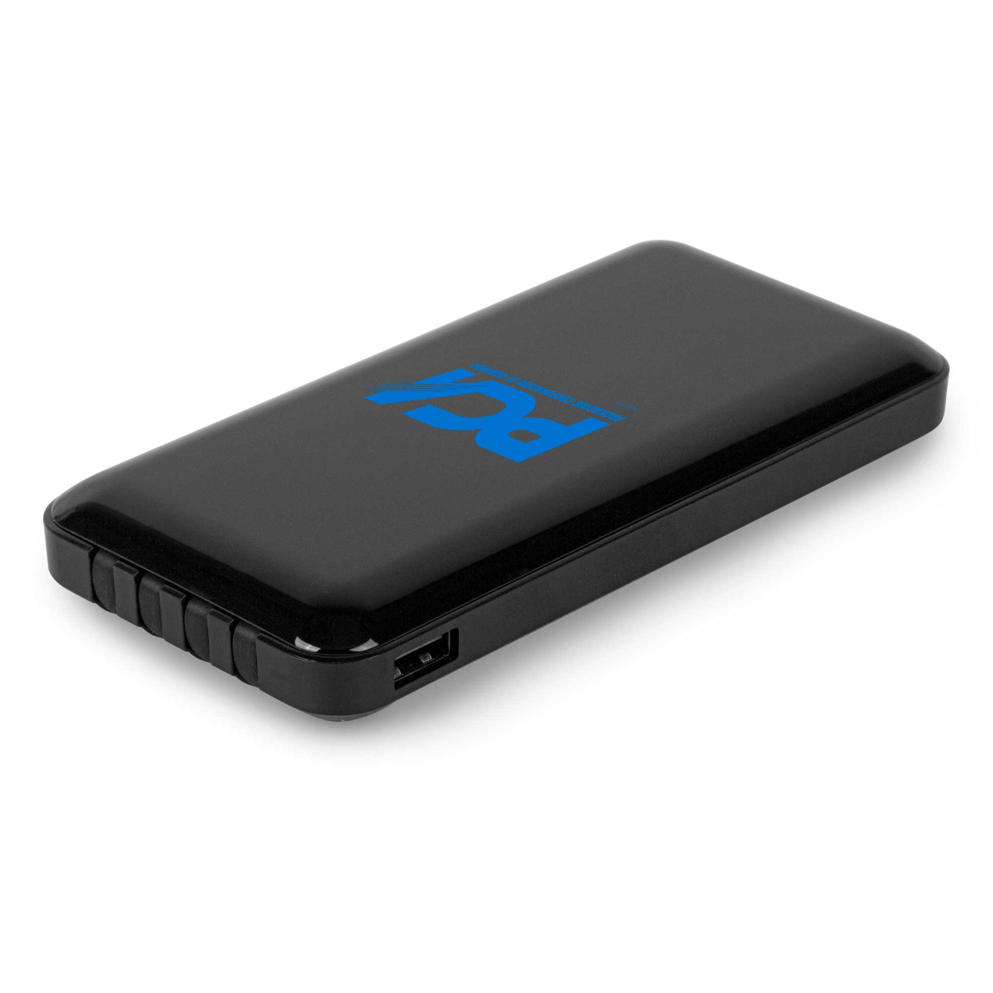 10,000 mAh Power Bank w/Built-In Charge Cables 1