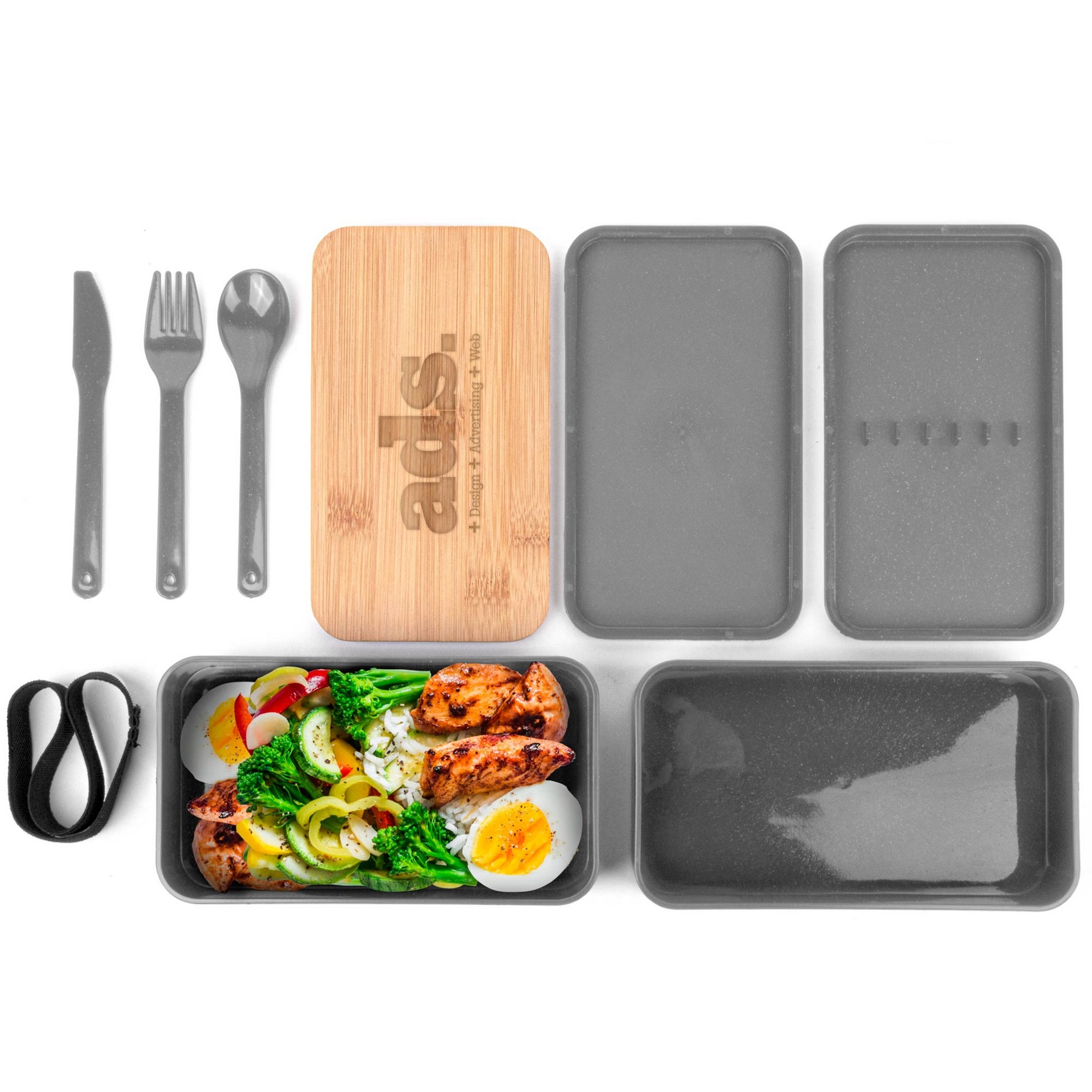 Wheat Straw Bento Box 1