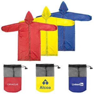 Stadium Rain Coat with Draw String Mesh Pouch (Factory Direct 10-12 Weeks Ocean) 1 Stadium Rain Coat with Draw String Mesh Pouch (Factory Direct 10-12 Weeks Ocean) 1
