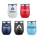 12 Oz. Double Wall Wine Mug w/Clear Lid 1 12 Oz. Double Wall Wine Mug w/Clear Lid 1