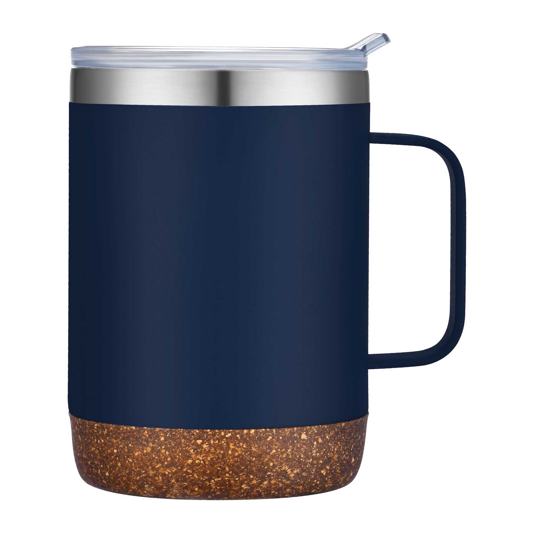 12oz. Vacuum Insulated SS Mug with Cork Bottom 1