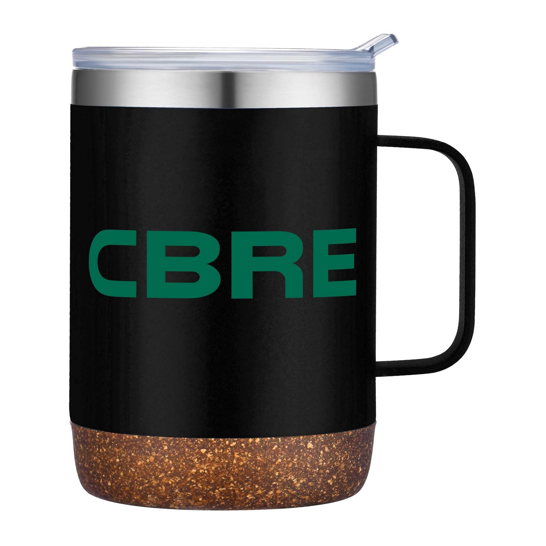 12oz. Vacuum Insulated SS Mug with Cork Bottom 1