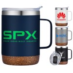 12oz. Vacuum Insulated SS Mug with Cork Bottom 1 12oz. Vacuum Insulated SS Mug with Cork Bottom 1