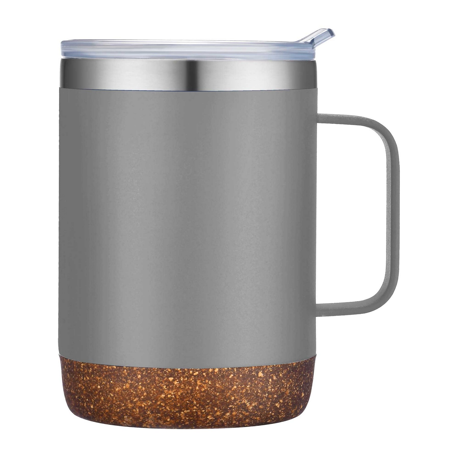 12oz. Vacuum Insulated SS Mug with Cork Bottom 1