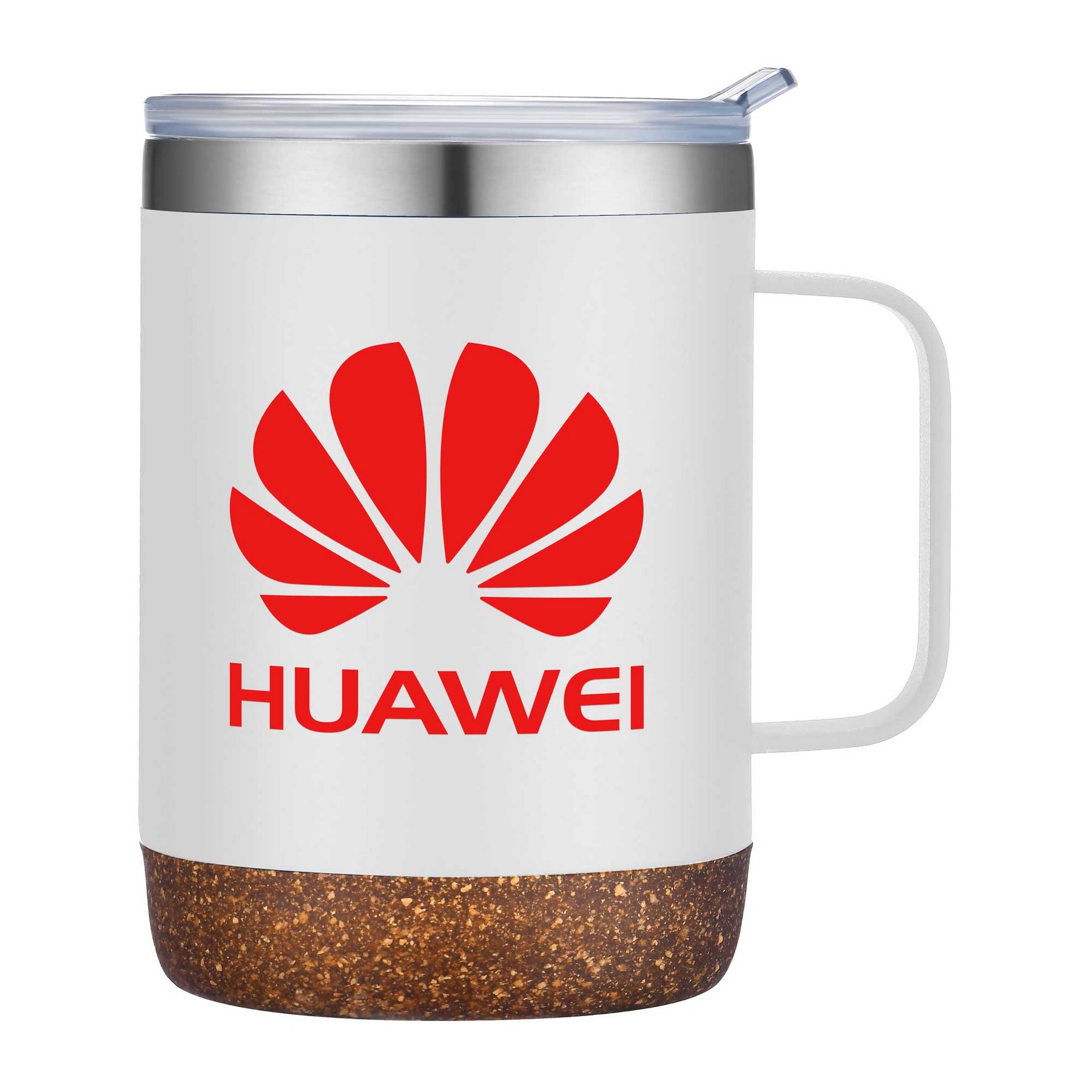 12oz. Vacuum Insulated SS Mug with Cork Bottom 1