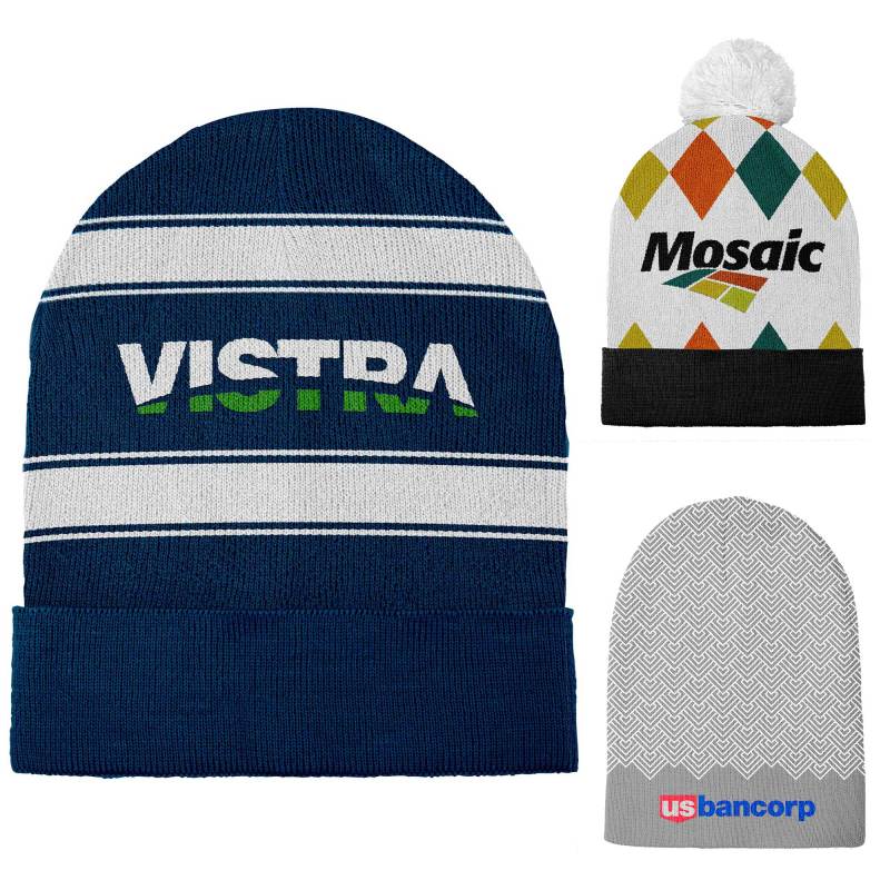 Adult Jacquard Beanie (5-6 Week Air) 1 Adult Jacquard Beanie (5-6 Week Air) 1