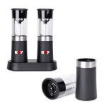 LuxGrind Rechargeable Salt & Pepper Mill Grinder 1 LuxGrind Rechargeable Salt & Pepper Mill Grinder 1
