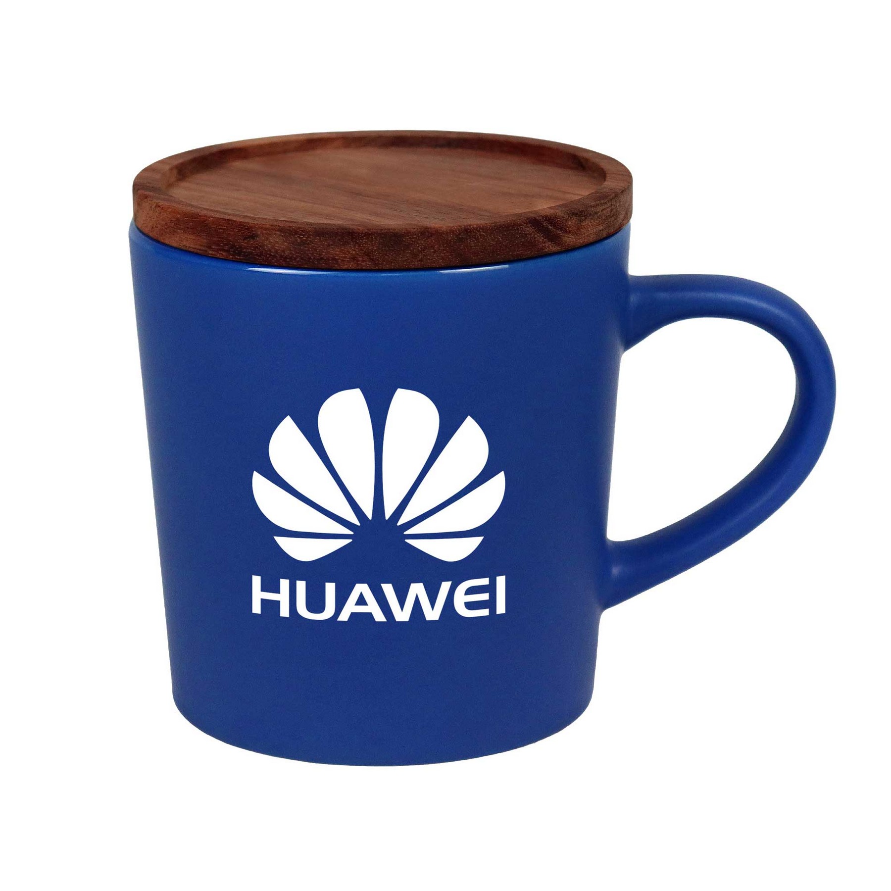 16oz. Ceramic Mug with Sealing Wood Lid 1