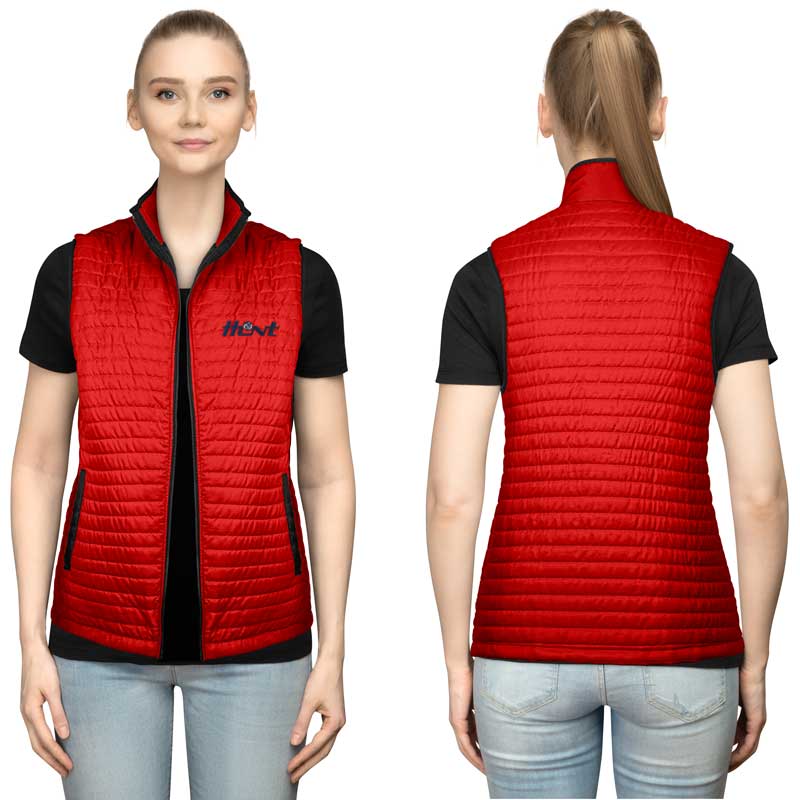 Unisex 100% Polyester Puffer Vest (10-11 Weeks Ocean) 1