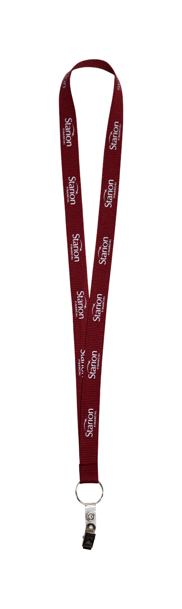3/4" Screen Printed Lanyard (QuickShip) 18-24 Days 1