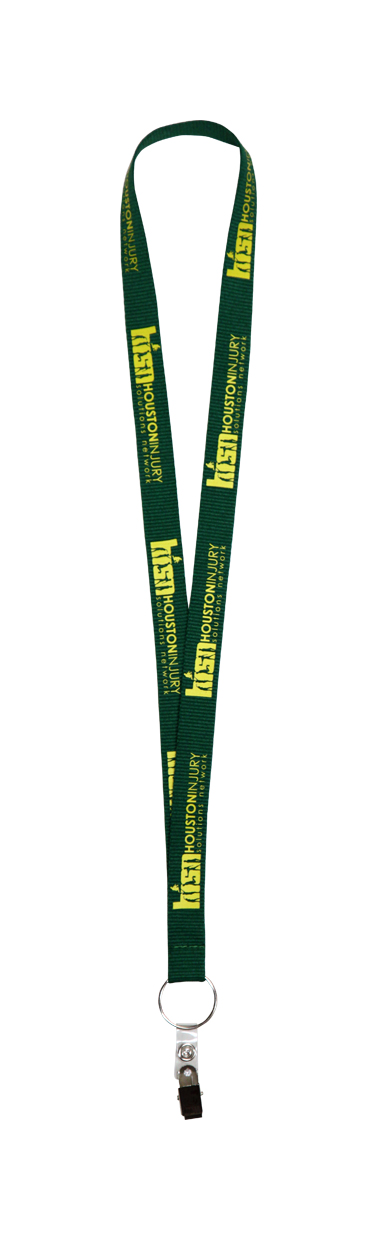 3/4" Screen Printed Lanyard (QuickShip) 18-24 Days 1