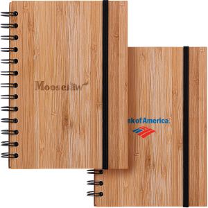 Evergreen Bamboo Notebook with Recycled Paper (Factory Direct - 10-12 Weeks Ocean) 1 Evergreen Bamboo Notebook with Recycled Paper (Factory Direct - 10-12 Weeks Ocean) 1