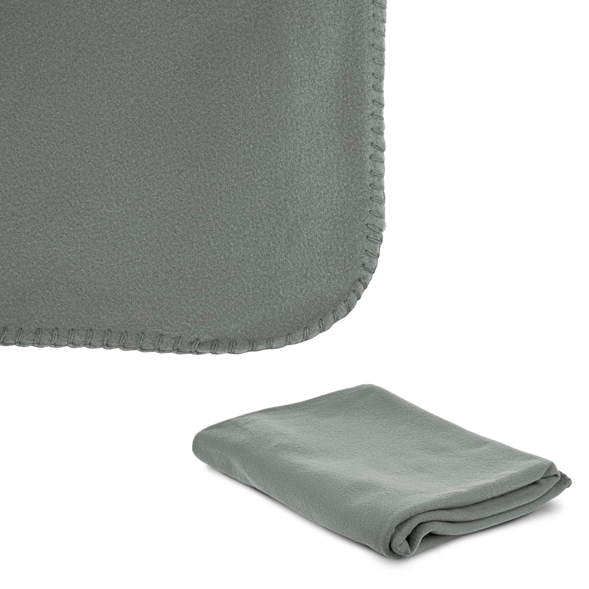 200g Brushed Fleece 100% Polyester Blanket 50" X 60" 1