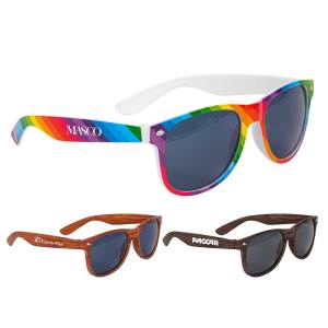Kalani Rainbow/Wood Sunglasses (Factory Direct - 10-12 Weeks Ocean) 1 Kalani Rainbow/Wood Sunglasses (Factory Direct - 10-12 Weeks Ocean) 1