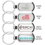 The Corsa Key Chain (Factory Direct) 10-12 Weeks - Silver Logo Imprint Options The Corsa Key Chain (Factory Direct) 10-12 Weeks - Silver Logo Imprint Options