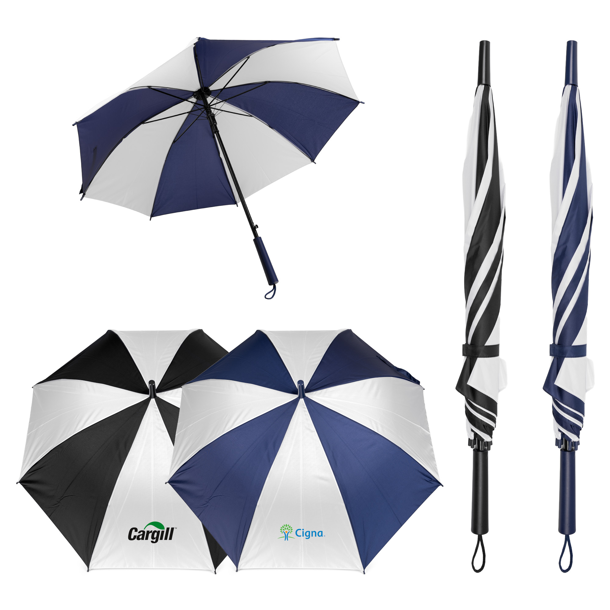WeatherGuard Two-Tone Umbrella 1