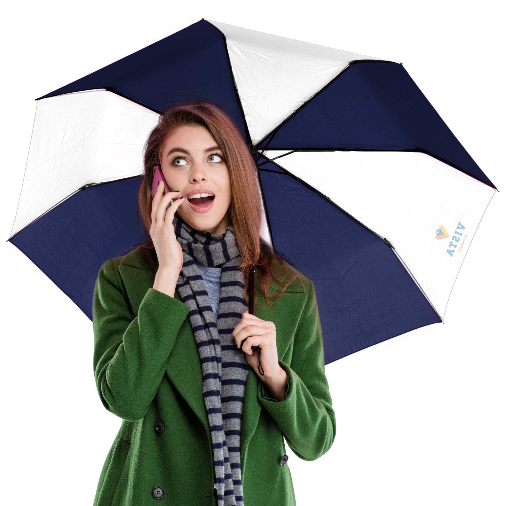 WeatherGuard Two-Tone Umbrella 1