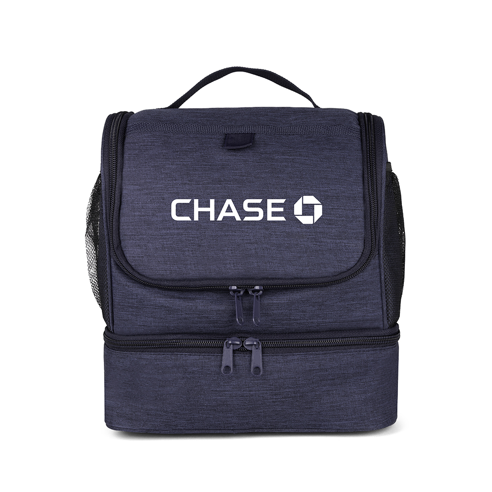 ChillMate Double Deck Lunch Bag w/Mesh Pockets (Factory Direct) 10-12 Weeks 1