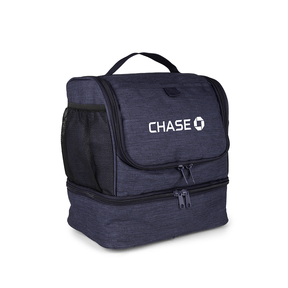ChillMate Double Deck Lunch Bag w/Mesh Pockets (Factory Direct) 10-12 Weeks 1