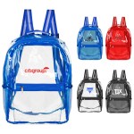 See-Through Water-Resistant Eco Travel Backpack 1 See-Through Water-Resistant Eco Travel Backpack 1