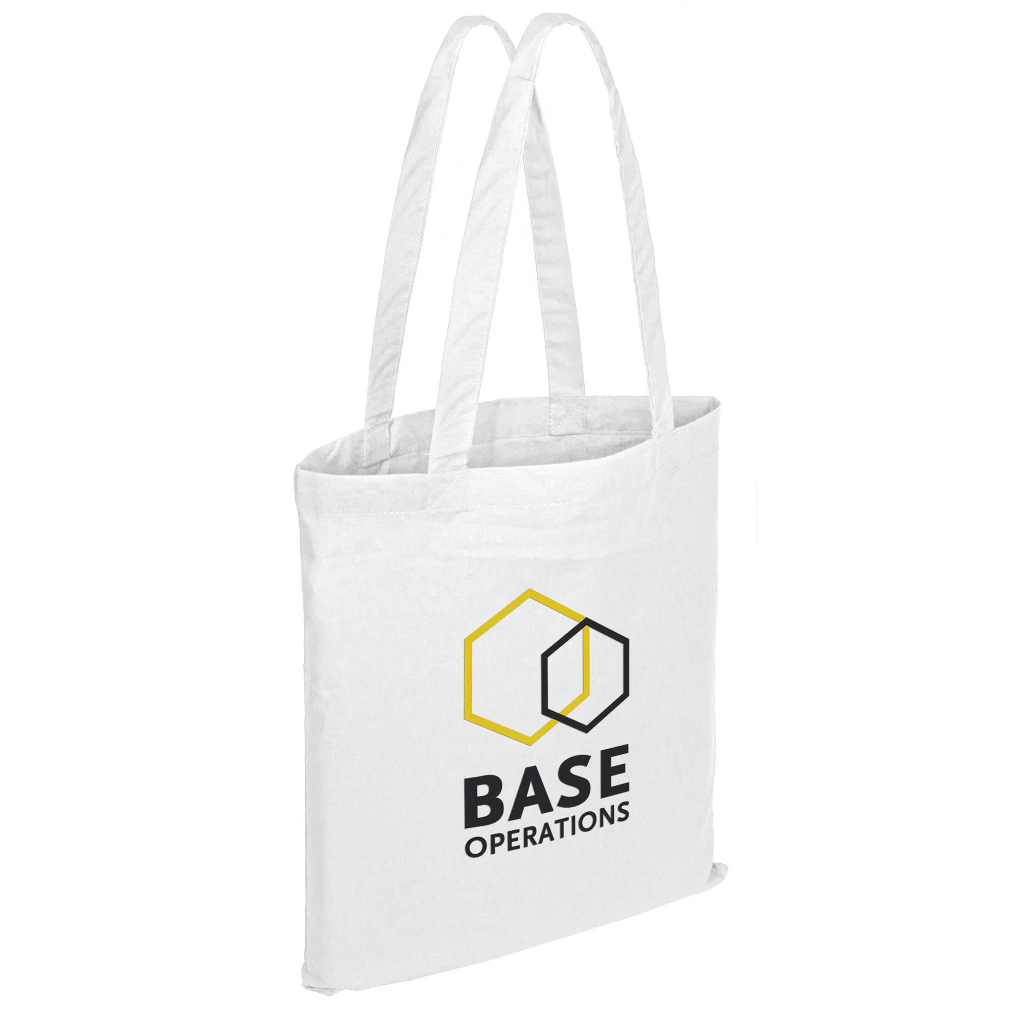 15"x16" Calico Cotton Tote Bag 140GSM 1