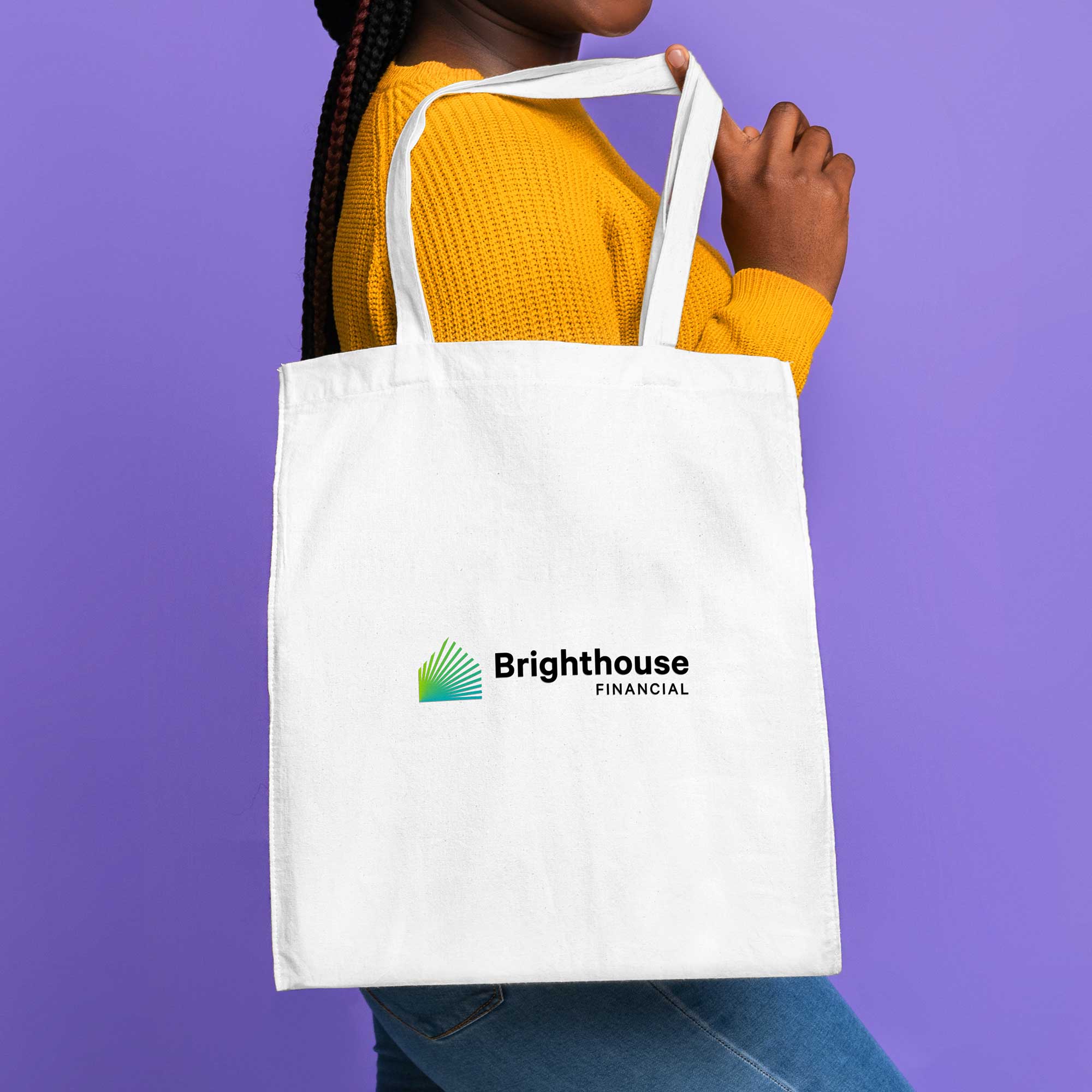 15"x16" Calico Cotton Tote Bag 140GSM 1