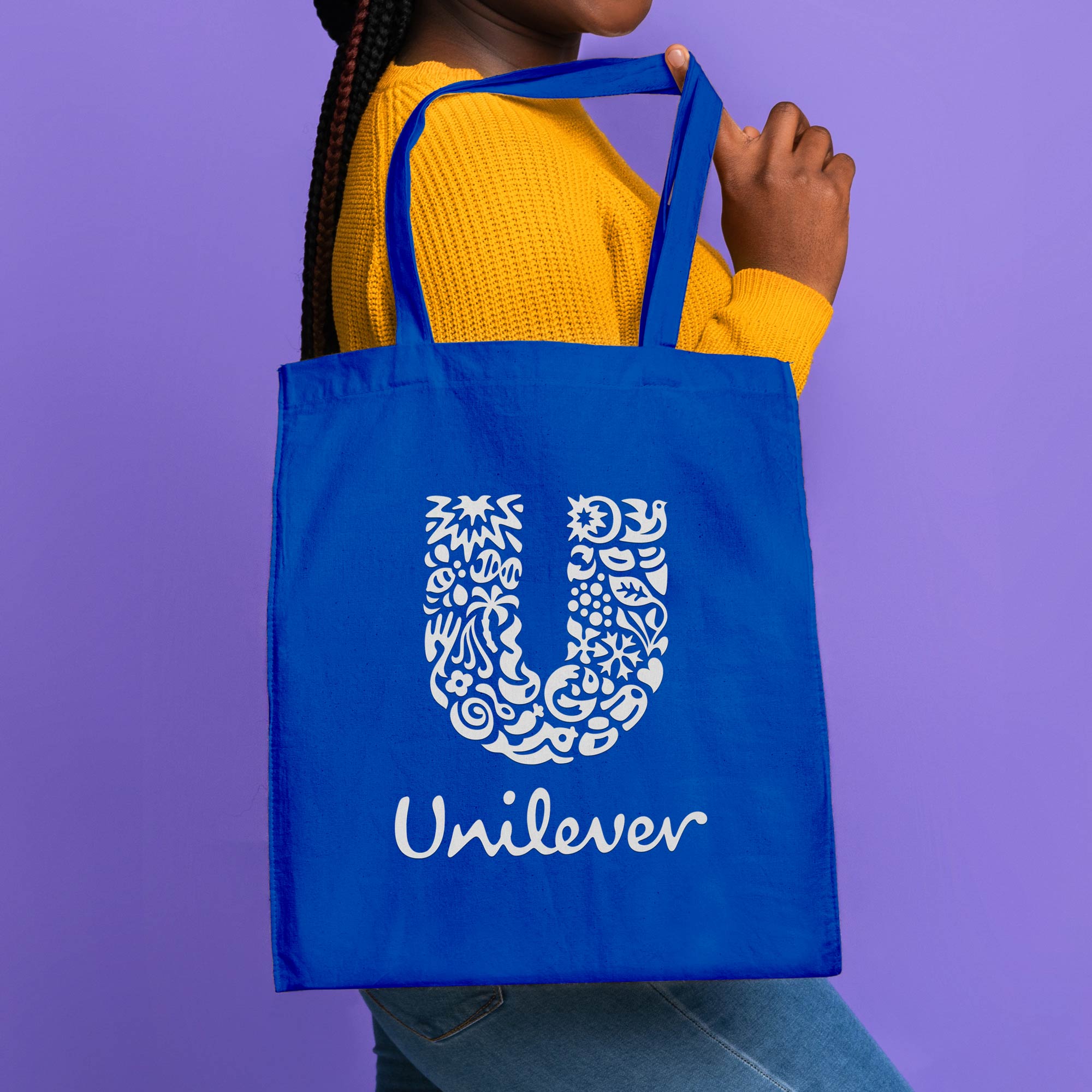 15"x16" Calico Cotton Tote Bag 140GSM 1