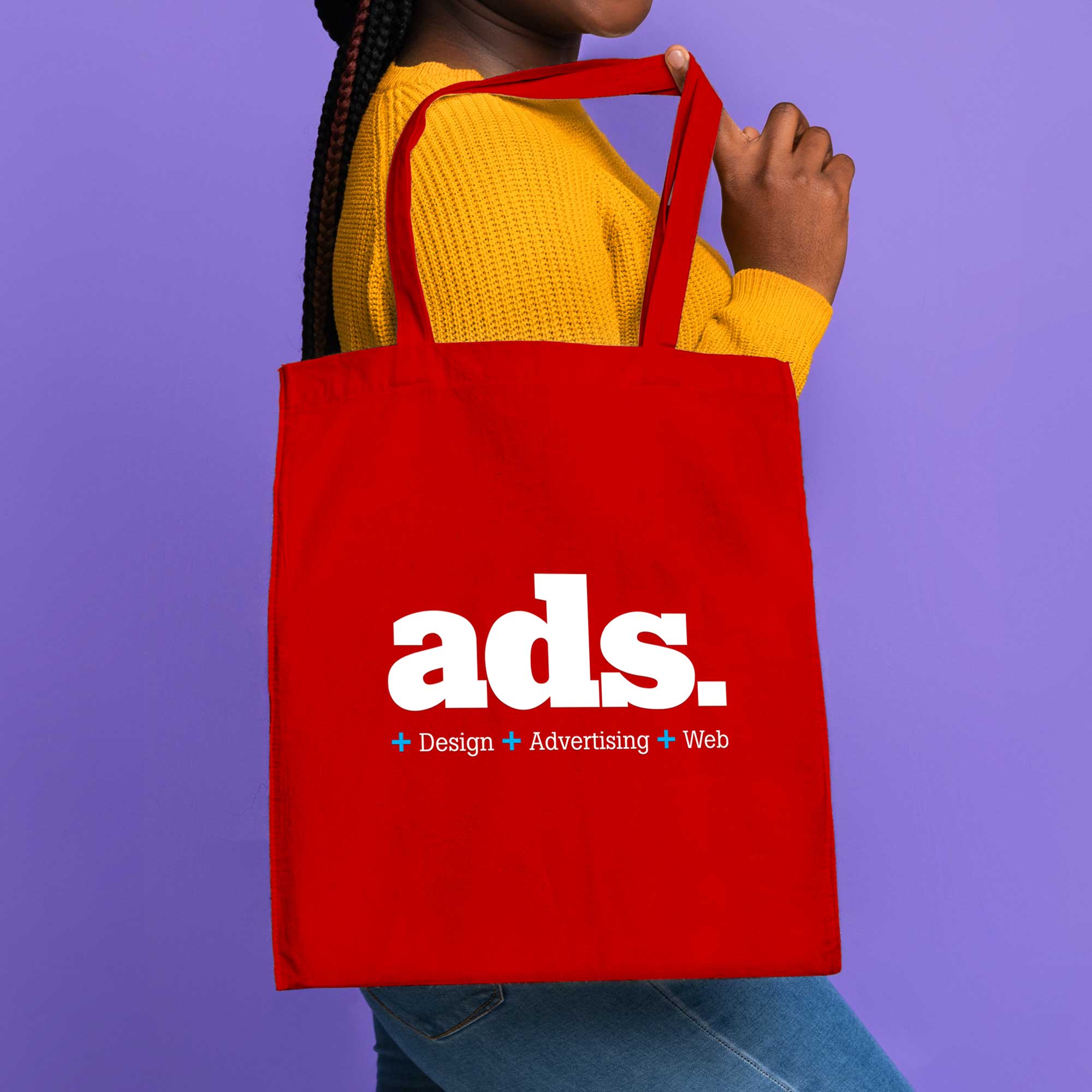 15"x16" Calico Cotton Tote Bag 140GSM 1