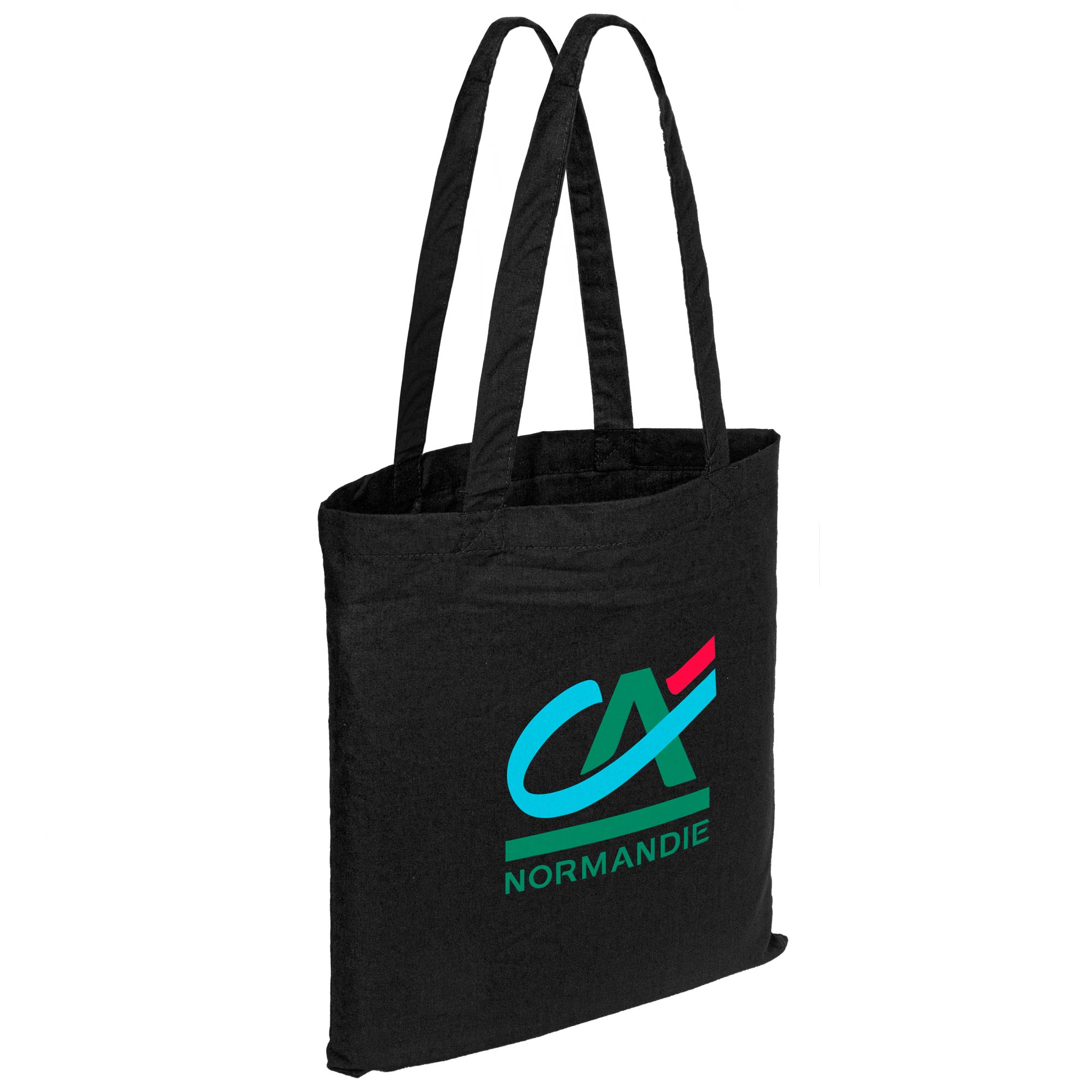 15"x16" Calico Cotton Tote Bag 140GSM 1