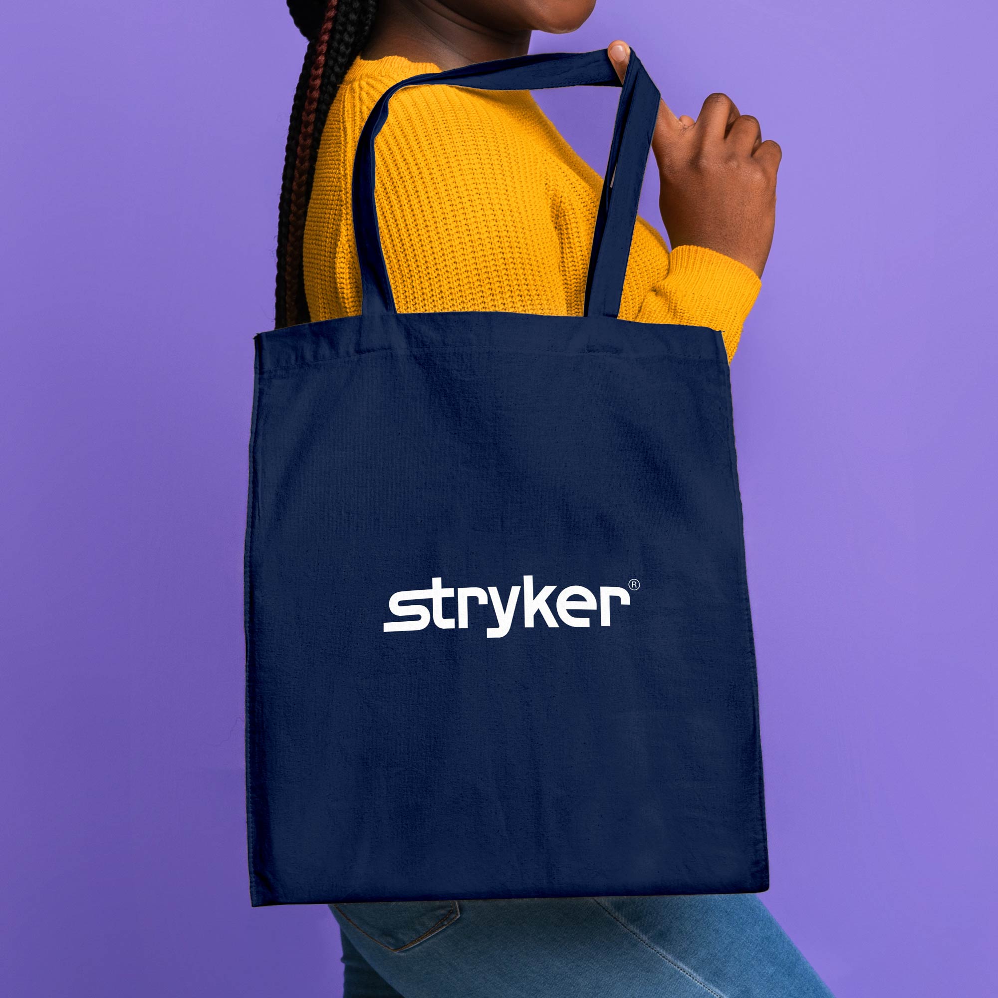 15"x16" Calico Cotton Tote Bag 140GSM 1