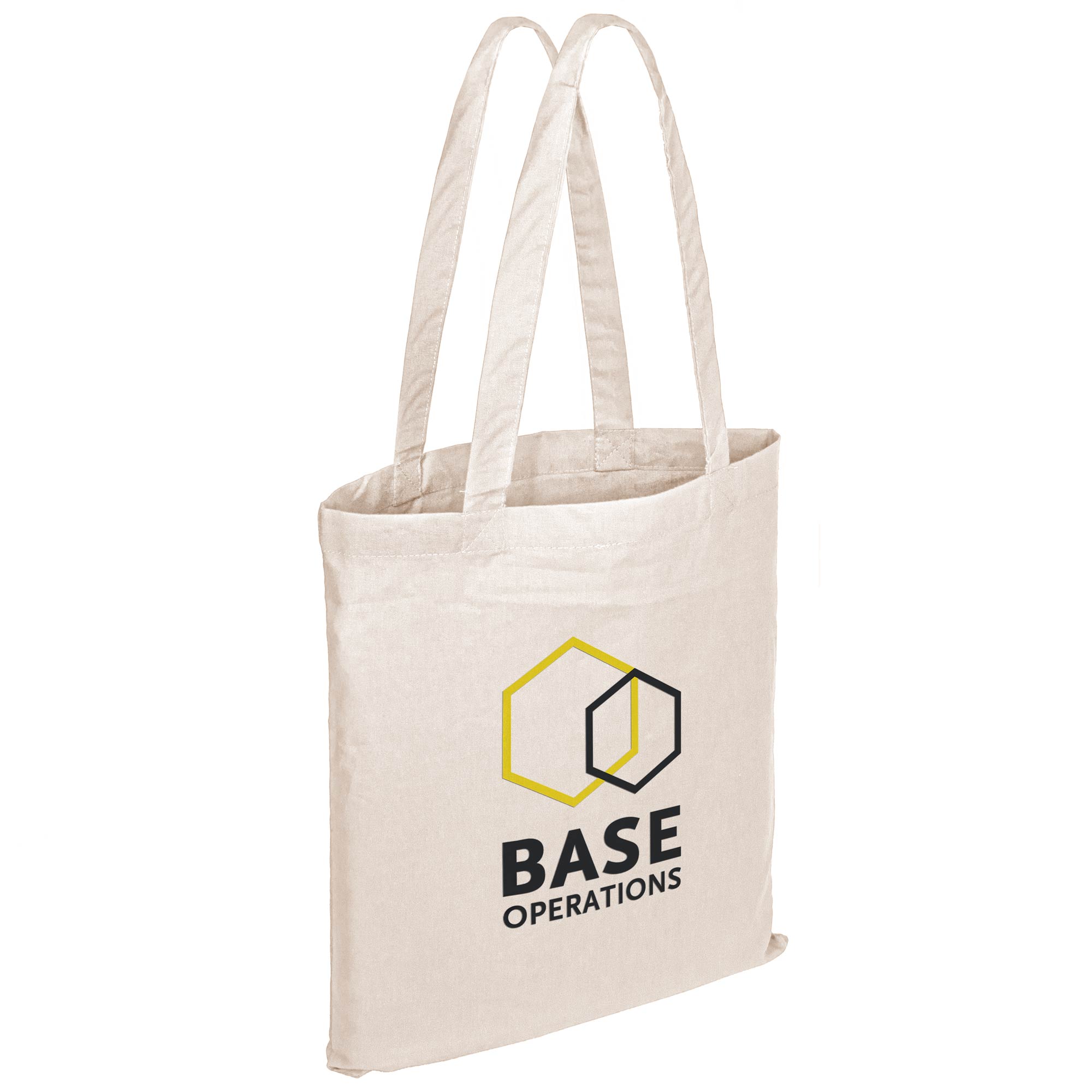 15"x16" Calico Cotton Tote Bag 140GSM 1