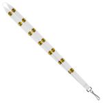 3/4" Recycled Econo Lanyard (QuickShip) 18-24 Days - White 3/4" Recycled Econo Lanyard (QuickShip) 18-24 Days - White