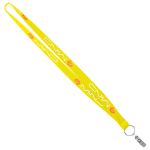 3/4" Recycled Euro Soft Lanyard (QuickShip) 18-24 Days - Yellow 3/4" Recycled Euro Soft Lanyard (QuickShip) 18-24 Days - Yellow
